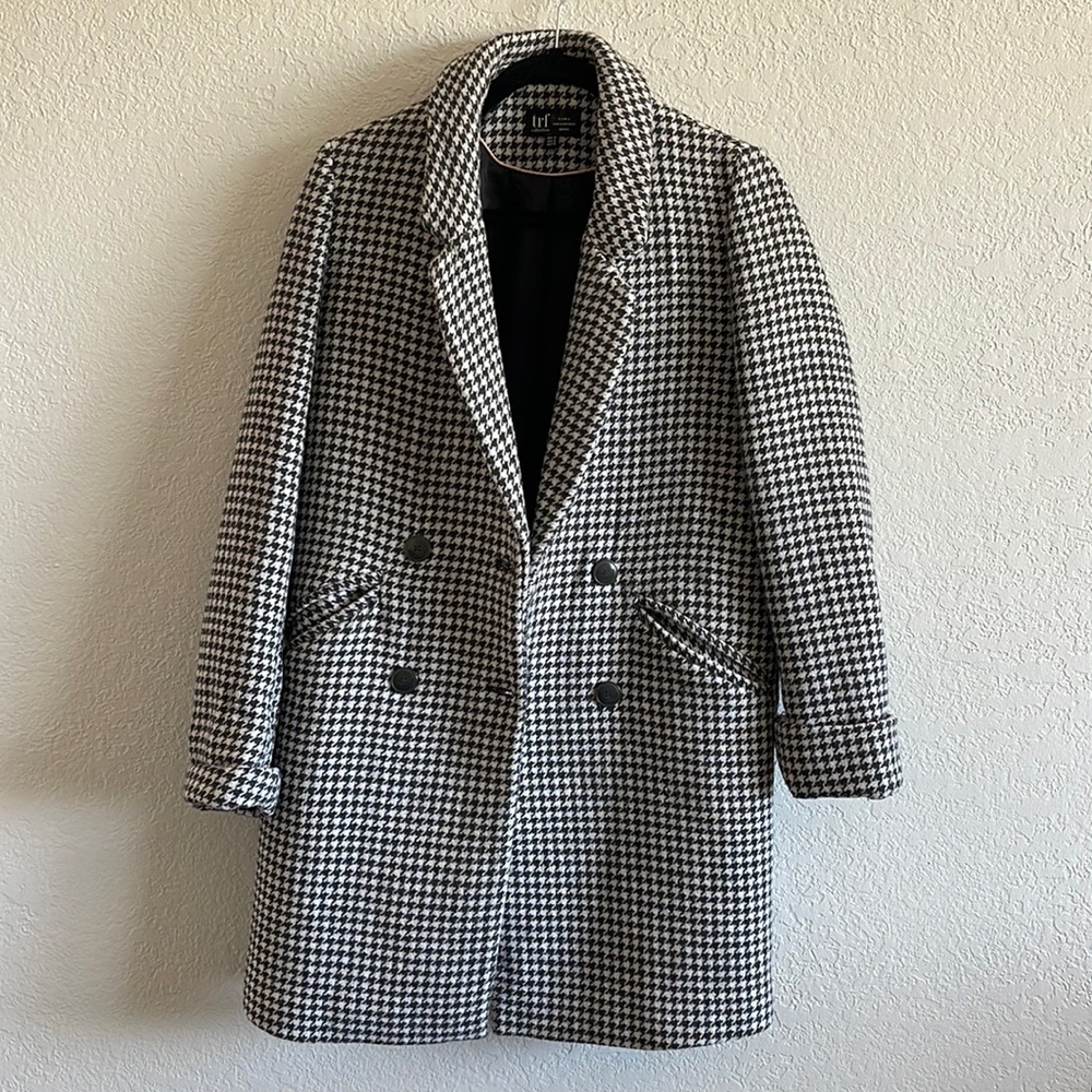 • women’s zara trf collection oversized jacket •